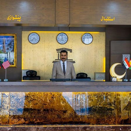 Hotel Hilen De Ville Erbil Exterior foto