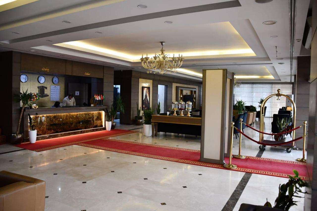 Hotel Hilen De Ville Erbil Exterior foto